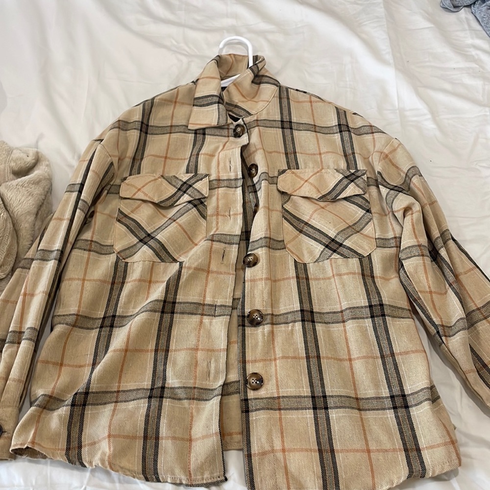 this flannel is from shein and barely worn